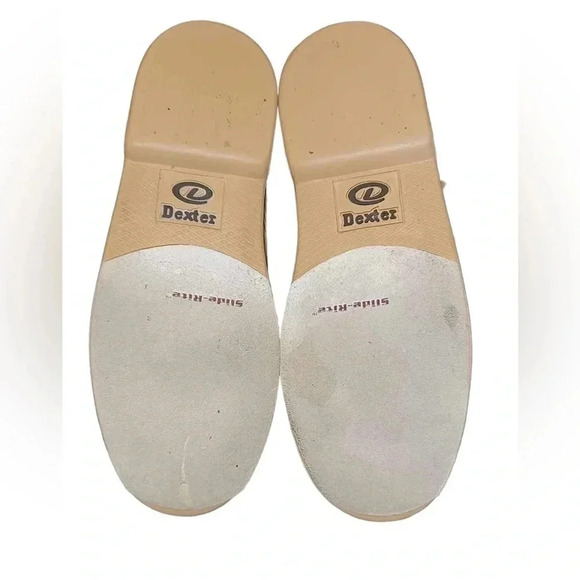 Dexter Bowling Plaid And White Shoes Size 9 - Picture 5 of 7